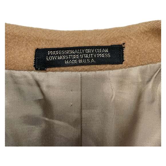 Vintage Graham & Gunn “Beacon Hill Collection” Camel Coat – Union Made in USA - Picture 7 of 8